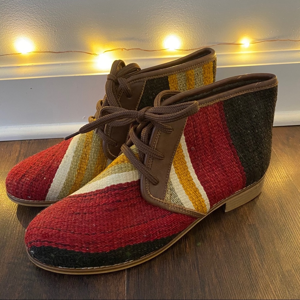 Vintage Turkish Handmade Boots Size 41 - Like New!